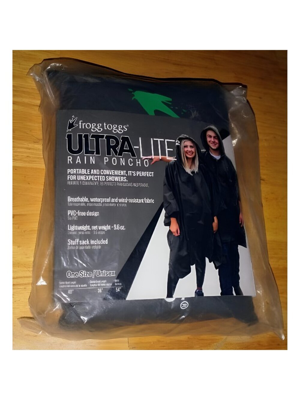 Ultra-lite2 Waterproof, Breathable Rain Poncho, Adult and Youth Size